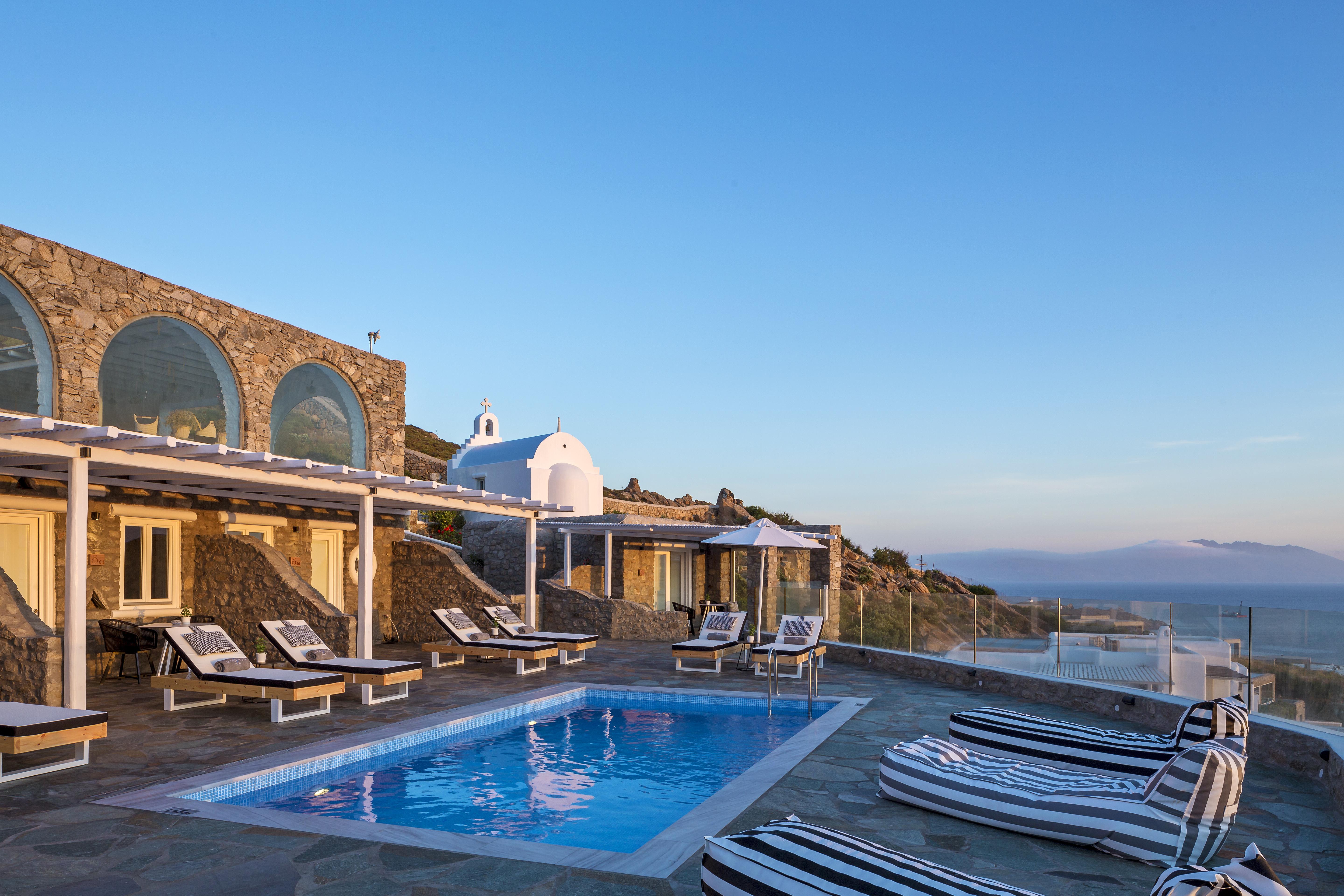 أجنحة وفيلات فاخرة رقم 5 في ميكونوس Mykonos Town المظهر الخارجي الصورة