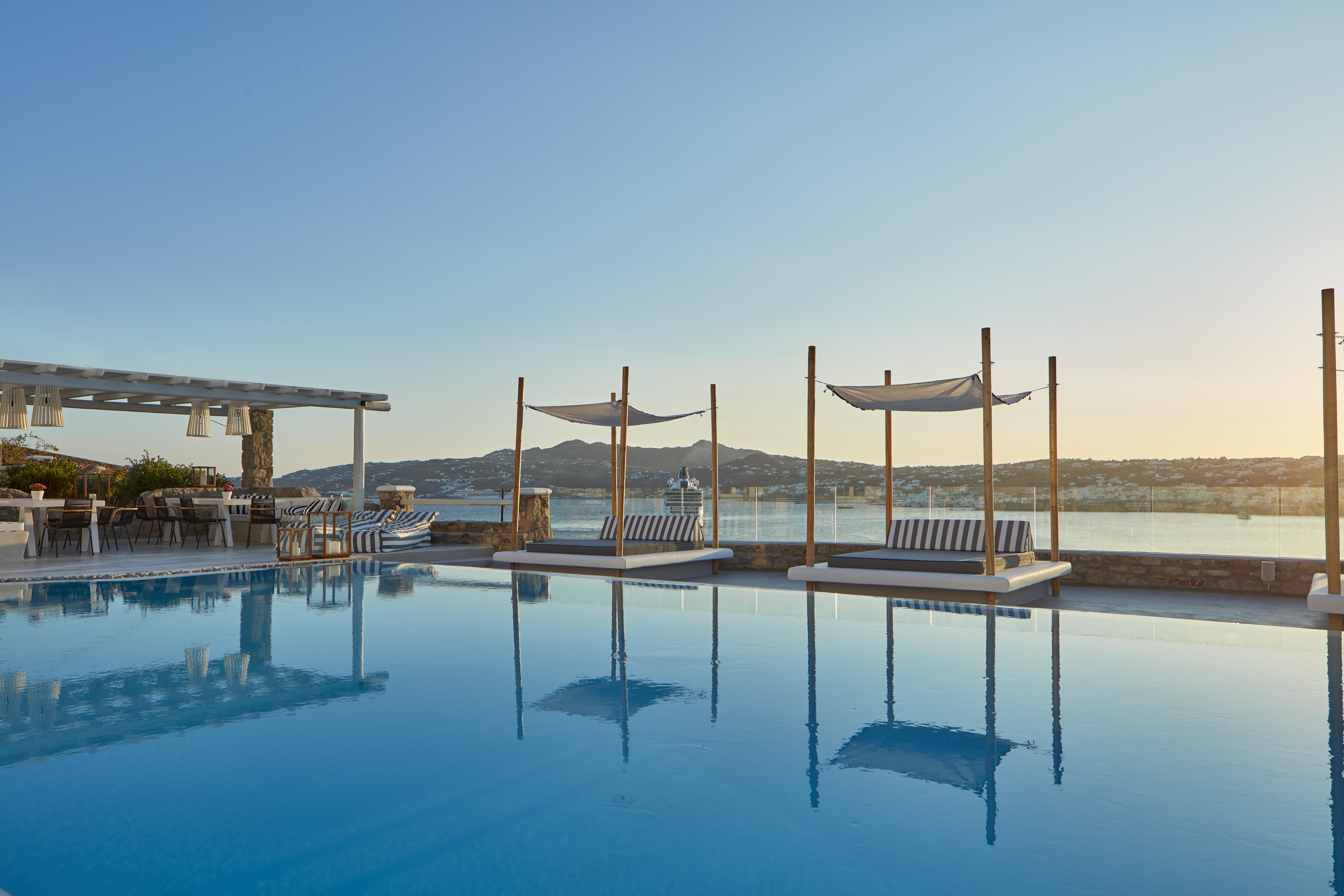 أجنحة وفيلات فاخرة رقم 5 في ميكونوس Mykonos Town المظهر الخارجي الصورة
