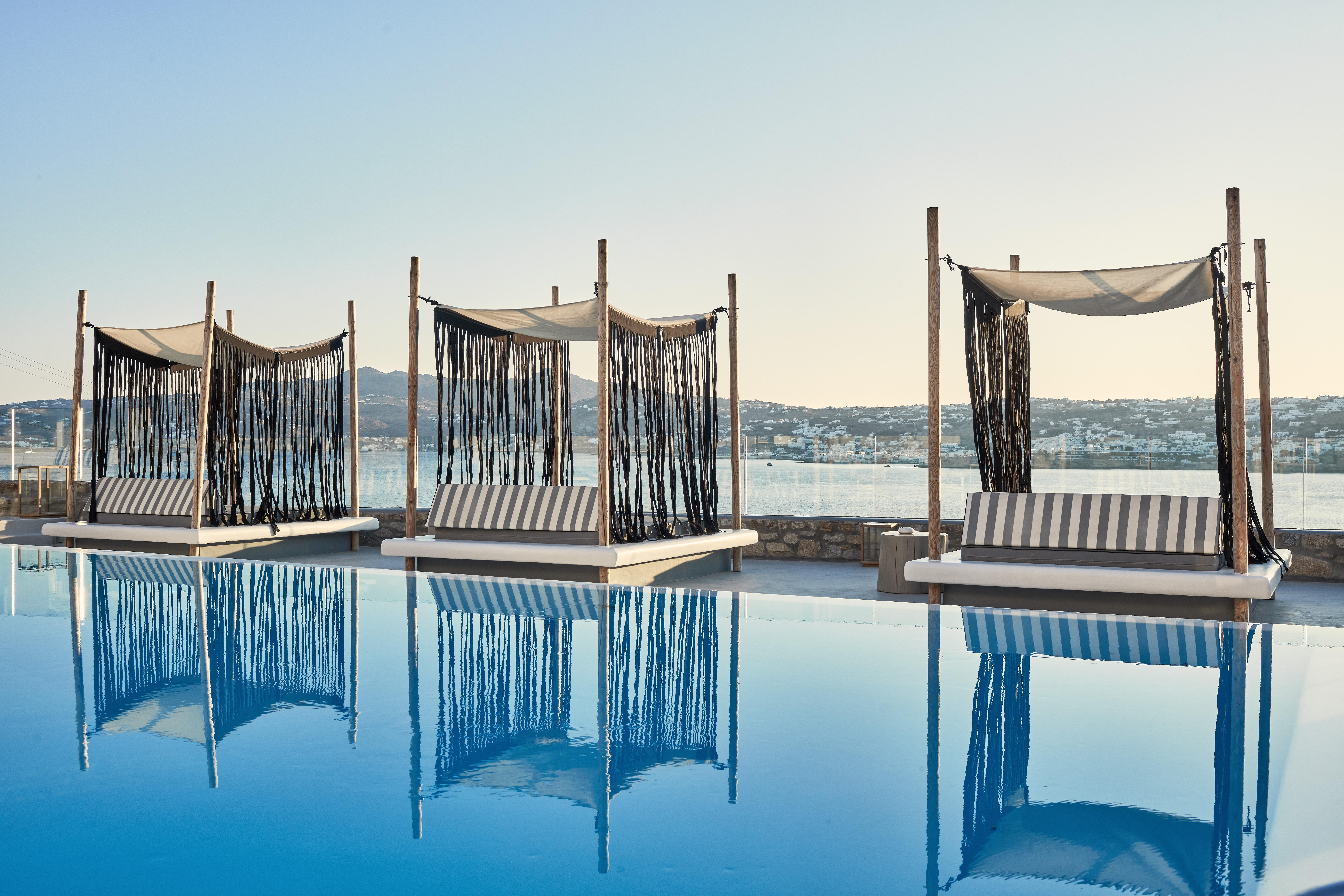 أجنحة وفيلات فاخرة رقم 5 في ميكونوس Mykonos Town المظهر الخارجي الصورة