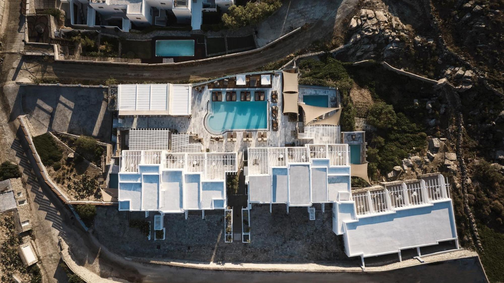 أجنحة وفيلات فاخرة رقم 5 في ميكونوس Mykonos Town المظهر الخارجي الصورة